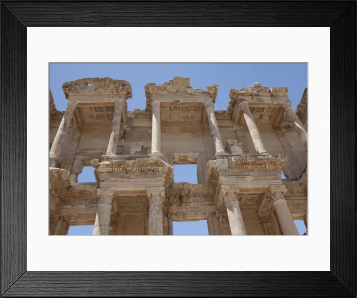Framed Print : Turkey, Ephesus, library of ancient city (UNESCO World Heritage Site) Framed Print : Turkey, Ephesus, library of ancient city (UNESCO World Heritage Site)