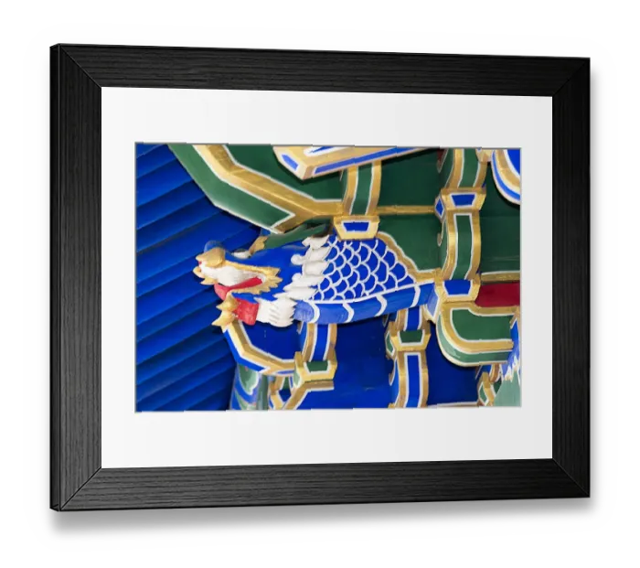 Framed Print : Architectural details of Huaning Temple. Yining (Ghulja), Xinjiang Province, China Framed Print : Architectural details of Huaning Temple. Yining (Ghulja), Xinjiang Province, China