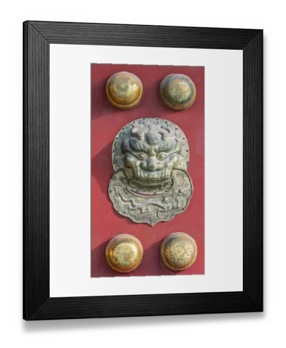 Framed Print : China, Beijing. Forbidden Citys imperial dragon Framed Print : China, Beijing. Forbidden Citys imperial dragon