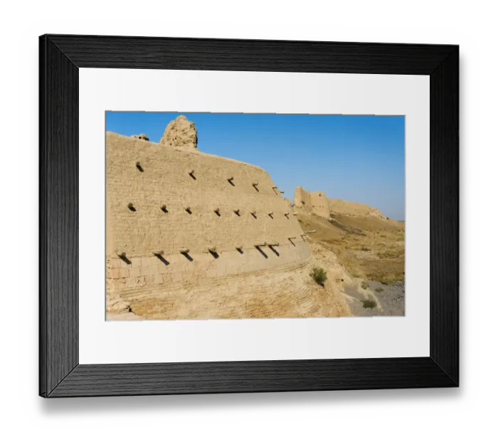 Framed Print : Ancient Sauran Settlement, Kazakhstan Framed Print : Ancient Sauran Settlement, Kazakhstan