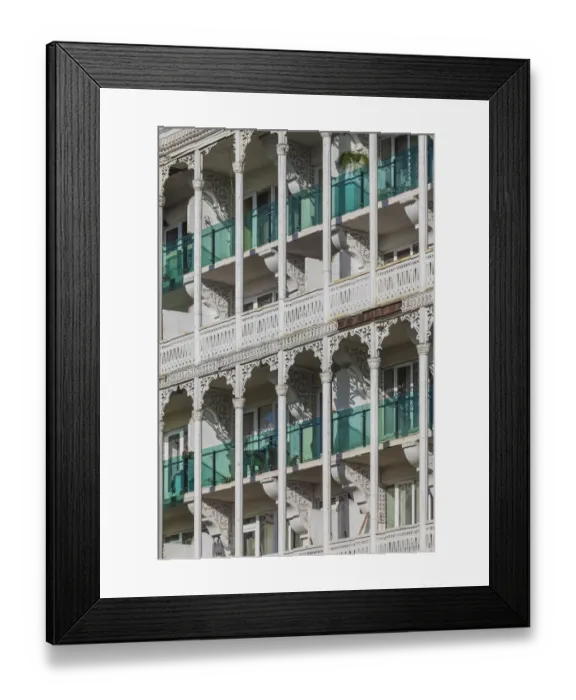 Framed Print : Georgia, Kakheti, Telavi. Erekle Meoris Street