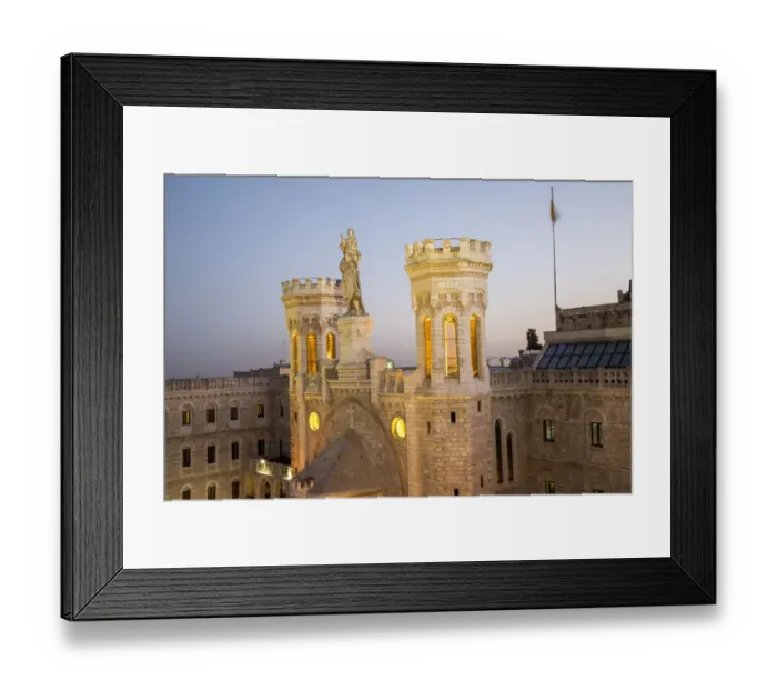Framed Print : Israel, Jerusalem. Pontifical Institute Notre Dame which is also known as the Vatican