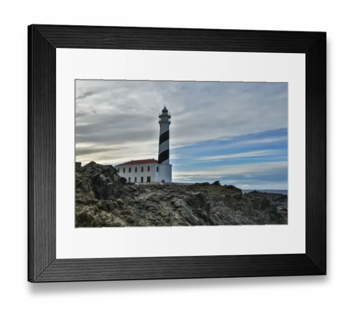 Framed Print : Spain, Menorca. Lighthouse at Cavalleria at sunrise Framed Print : Spain, Menorca. Lighthouse at Cavalleria at sunrise