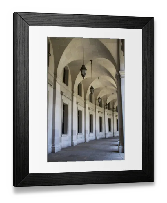 Framed Print : Federal Triangle archway hall in Washington D. C Framed Print : Federal Triangle archway hall in Washington D. C