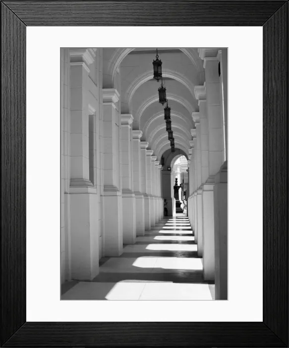 Framed Print : Beautiful architecture in Old Havana, Cuba