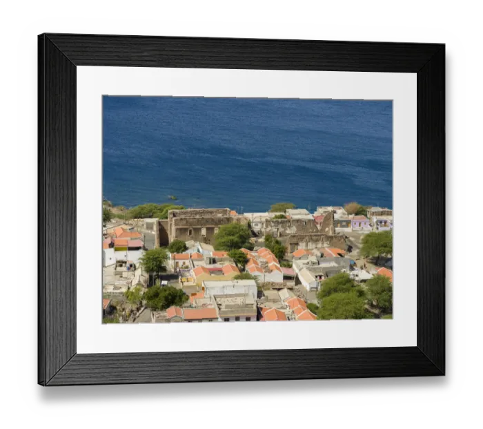 Framed Print : Ruin of cathedral Se Cathedral. Cidade Velha, historic center of Ribeira Grande Framed Print : Ruin of cathedral Se Cathedral. Cidade Velha, historic center of Ribeira Grande