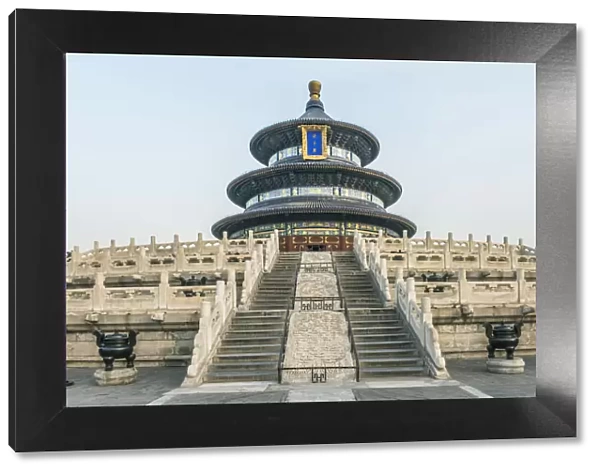 China, Beijing. Temple of Heaven, Hall of Prayer for Good Harvests