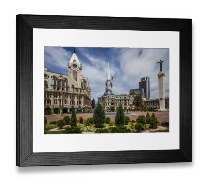 Framed Print : Georgia, Batumi. Europe Square Framed Print : Georgia, Batumi. Europe Square