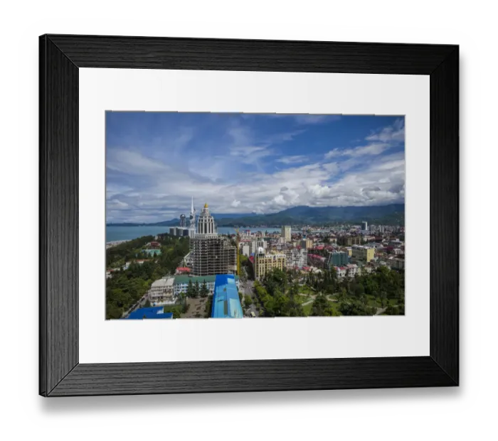 Framed Print : Georgia, Batumi. City skyline Framed Print : Georgia, Batumi. City skyline