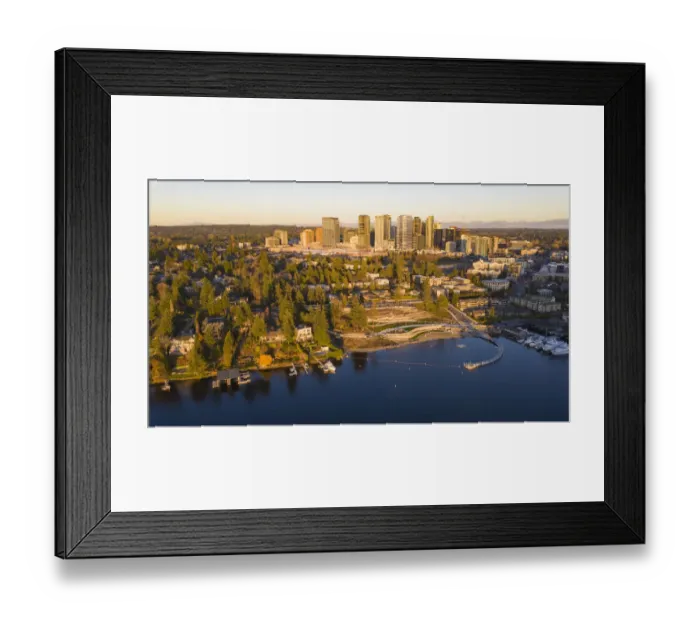 Framed Print : USA, Washington State, Bellevue. Meydenbauer Bay Park, Meydenbauer Bay Framed Print : USA, Washington State, Bellevue. Meydenbauer Bay Park, Meydenbauer Bay
