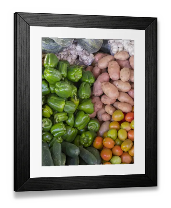 Framed Print : Mercado Municipal di Praia in Plato. The capital Praia on Santiago Island