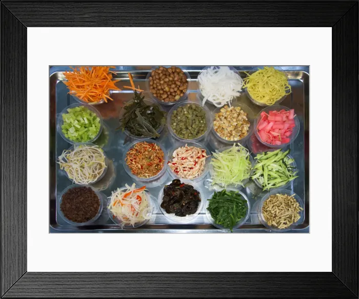 Framed Print : Food, Zhenyuan, Guizhou Province, China