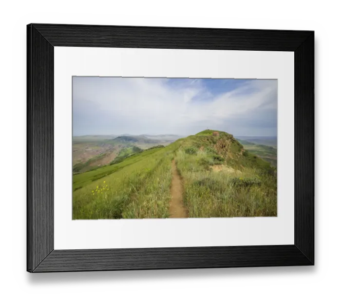 Framed Print : Georgia, Davit Gareja. Davit Gareja Monastery, Udabno Monastery building on ridge Framed Print : Georgia, Davit Gareja. Davit Gareja Monastery, Udabno Monastery building on ridge