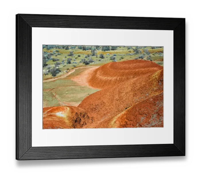 Framed Print : Aktau Mountain, Altyn-Emel National Park, Kazakhstan Framed Print : Aktau Mountain, Altyn-Emel National Park, Kazakhstan