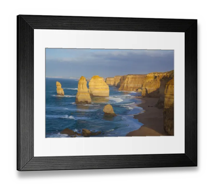 Framed Print : Twelve Apostles, Port Campbell National Park along the Great Ocean Road in Victoria