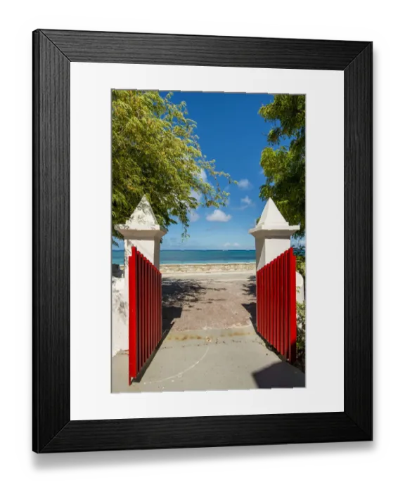 Framed Print : Saint Marys Anglican Church, Cockburn Town, Grand Turk Island