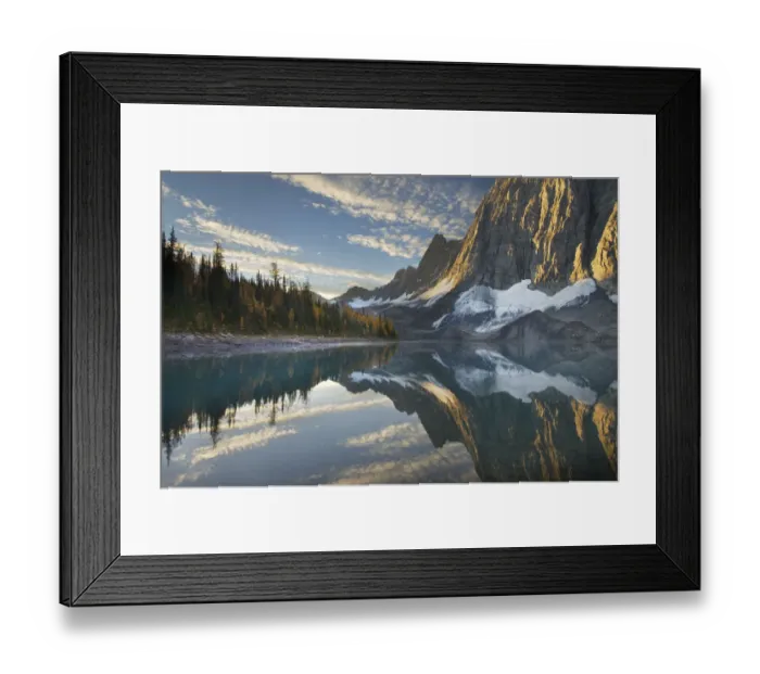 Framed Print : Canada, British Columbia. Sunrise on The Rockwall and Floe Lake, Kootenay National Park Framed Print : Canada, British Columbia. Sunrise on The Rockwall and Floe Lake, Kootenay National Park