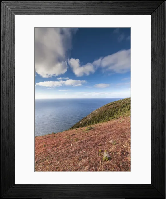 Framed Print : Canada, Nova Scotia, Cabot Trail. Cape Breton Highlands National Park