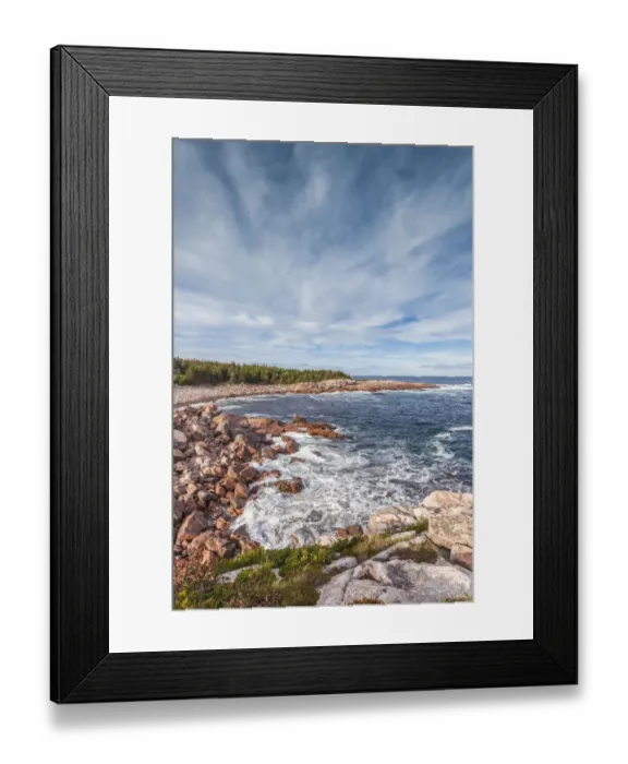 Framed Print : Canada, Nova Scotia, Cabot Trail. Cape Breton Highlands National Park, Green Cove Framed Print : Canada, Nova Scotia, Cabot Trail. Cape Breton Highlands National Park, Green Cove