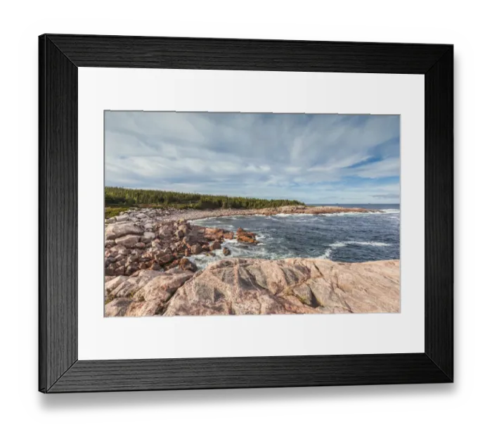 Framed Print : Canada, Nova Scotia, Cabot Trail. Cape Breton Highlands National Park, Green Cove Framed Print : Canada, Nova Scotia, Cabot Trail. Cape Breton Highlands National Park, Green Cove