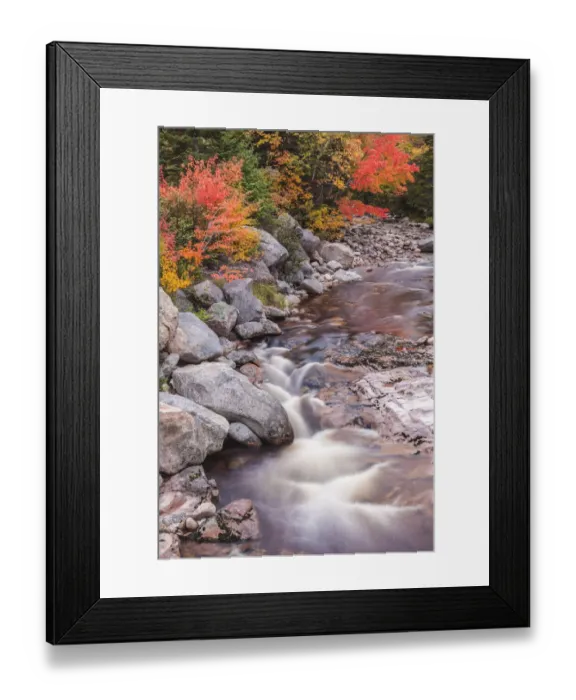 Framed Print : Canada, Nova Scotia, Cabot Trail. Neils Harbour, Cape Breton Highlands National Park