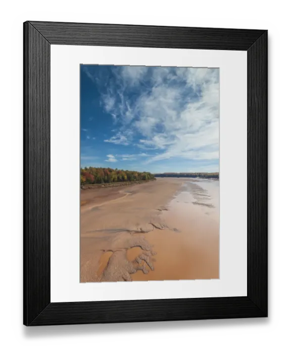 Framed Print : Canada, Nova Scotia, Green Oaks. Fundy Tidal Interpretive Area Framed Print : Canada, Nova Scotia, Green Oaks. Fundy Tidal Interpretive Area