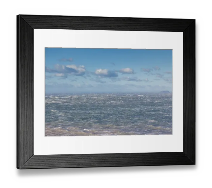 Framed Print : Canada, Nova Scotia, Advocate Harbour. High winds on the Bay of Fundy