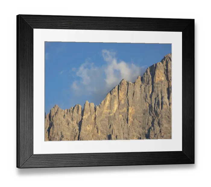 Framed Print : Civetta, an icon of the dolomites in the Veneto, Italy. Civetta is part of the UNESCO Framed Print : Civetta, an icon of the dolomites in the Veneto, Italy. Civetta is part of the UNESCO