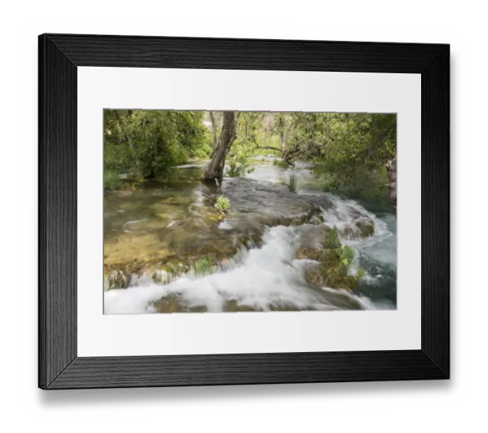 Framed Print : Croatia. Krka National Park cascades. UNESCO World Heritage Site Framed Print : Croatia. Krka National Park cascades. UNESCO World Heritage Site