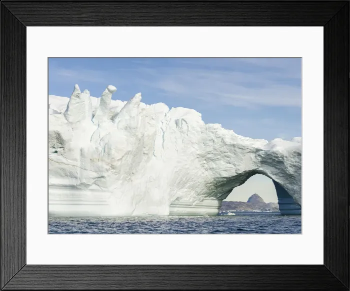 Framed Print : Iceberg in the Uummannaq Fjord System. America, North America, Greenland, Denmark Framed Print : Iceberg in the Uummannaq Fjord System. America, North America, Greenland, Denmark