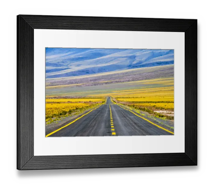 Framed Print : Freeway through Atacama Desert, San Pedro de Atacama, Antofagasta Region, Chile Framed Print : Freeway through Atacama Desert, San Pedro de Atacama, Antofagasta Region, Chile