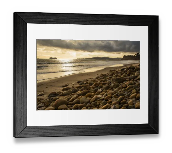 Framed Print : USA, California. Santa Barbara County, Montecito, Butterfly Beach eroded by king tides Framed Print : USA, California. Santa Barbara County, Montecito, Butterfly Beach eroded by king tides