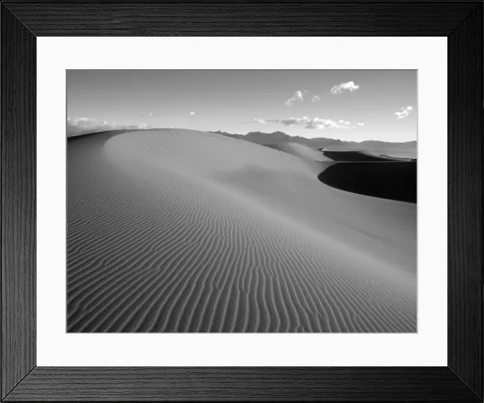 Framed Print : USA, California. Death Valley National Park, Mesquite Flats Sand Dunes Framed Print : USA, California. Death Valley National Park, Mesquite Flats Sand Dunes