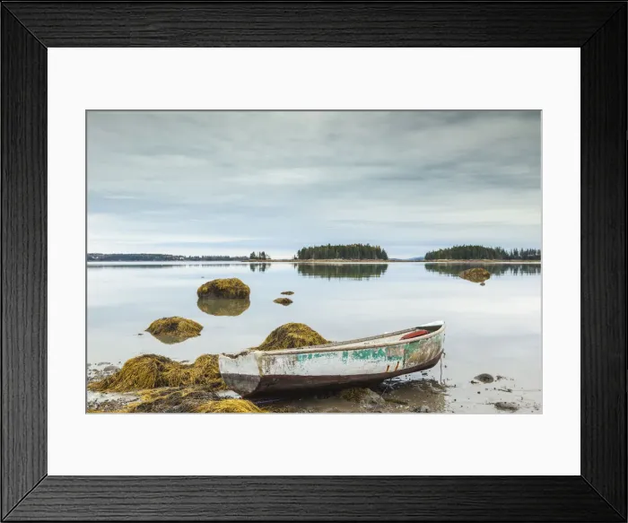 Framed Print : USA, Maine Mountainville. Autumn on Penobscot Bay Framed Print : USA, Maine Mountainville. Autumn on Penobscot Bay