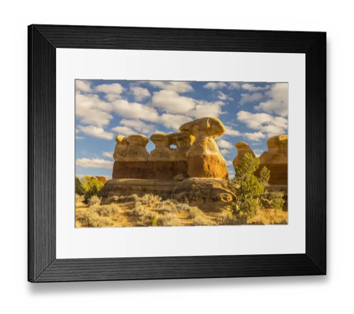 Framed Print : USA, Utah, Grand Staircase-Escalante National Monument. The Devil