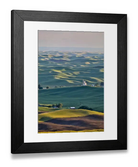 Framed Print : USA, Washington State, Palouse. View from Steptoe Butte Framed Print : USA, Washington State, Palouse. View from Steptoe Butte