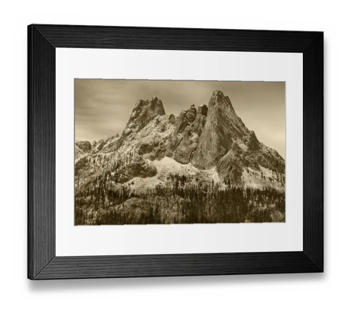 Framed Print : USA, Washington State. Okanogan National Forest, North Cascades Framed Print : USA, Washington State. Okanogan National Forest, North Cascades