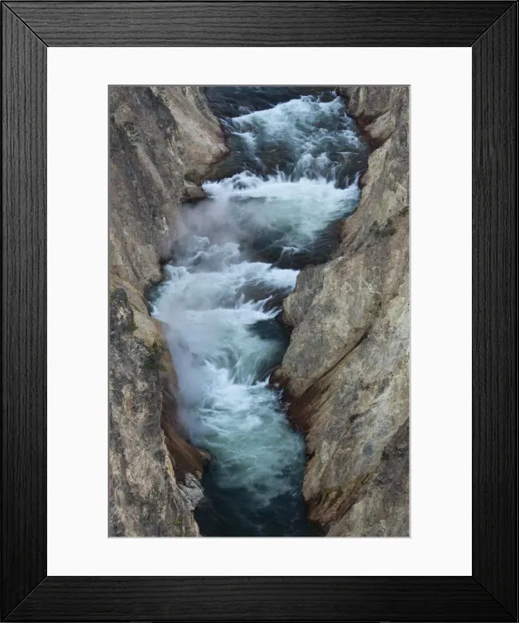 Framed Print : USA, Wyoming. Yellowstone River, Grand Canyon of the Yellowstone Framed Print : USA, Wyoming. Yellowstone River, Grand Canyon of the Yellowstone