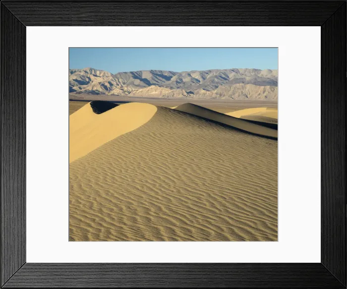 Framed Print : USA, California. Death Valley National Park, Mesquite Flats Sand Dunes Framed Print : USA, California. Death Valley National Park, Mesquite Flats Sand Dunes