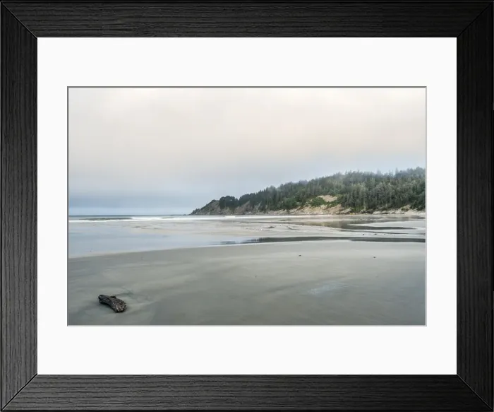 Framed Print : USA, Oregon. Oswald West State Park, Short Sand Beach