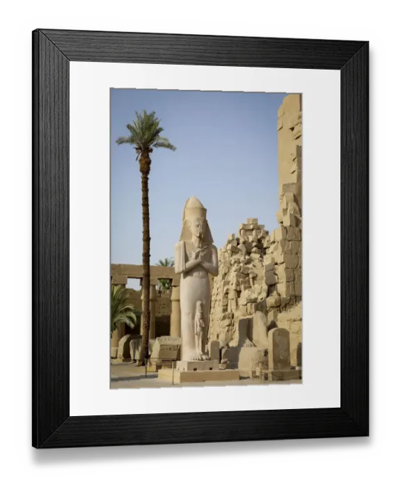 Framed Print : The Temple of Karnak at Luxor, Egypt Framed Print : The Temple of Karnak at Luxor, Egypt