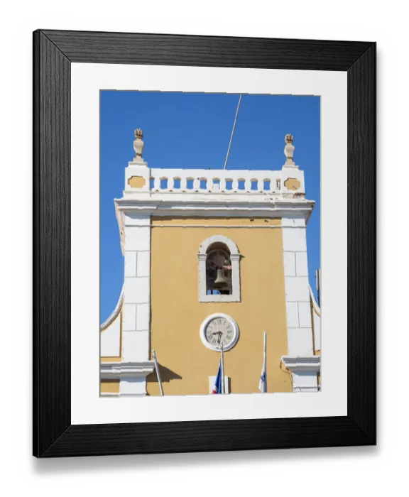 Framed Print : Camera Municipal da Praia. Praca Alexandre Albuquerque in Plato Framed Print : Camera Municipal da Praia. Praca Alexandre Albuquerque in Plato