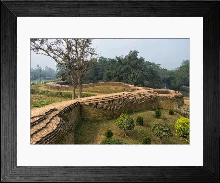 Framed Print : Ruins of Mahasthangarh, one of the earliest urban archaeological sites in Bangladesh Framed Print : Ruins of Mahasthangarh, one of the earliest urban archaeological sites in Bangladesh