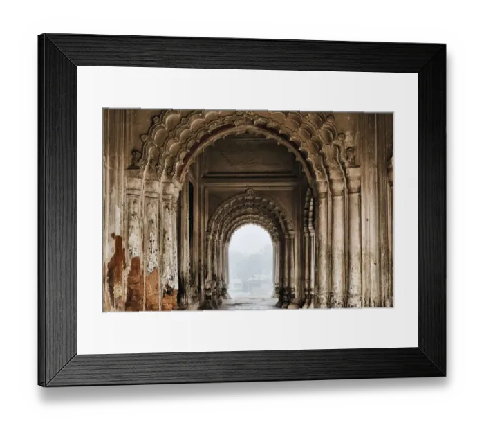 Framed Print : Puthia Temple Complex in morning mist, Rajshahi Division, Bangladesh Framed Print : Puthia Temple Complex in morning mist, Rajshahi Division, Bangladesh