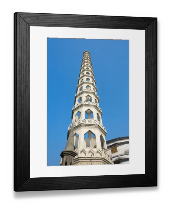 Framed Print : Darul Uloom Madrasa, Khulna, Khulna Division, Bangladesh