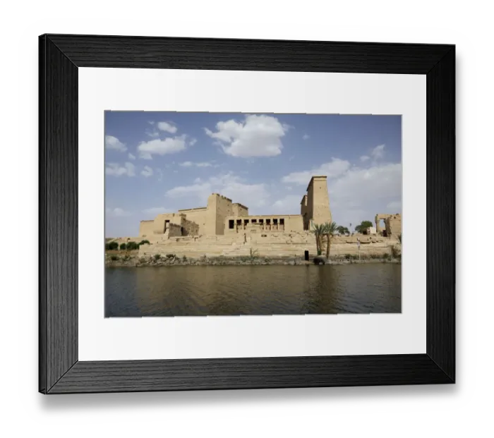 Framed Print : Temple of Isis. Island of Philae, Egypt Framed Print : Temple of Isis. Island of Philae, Egypt