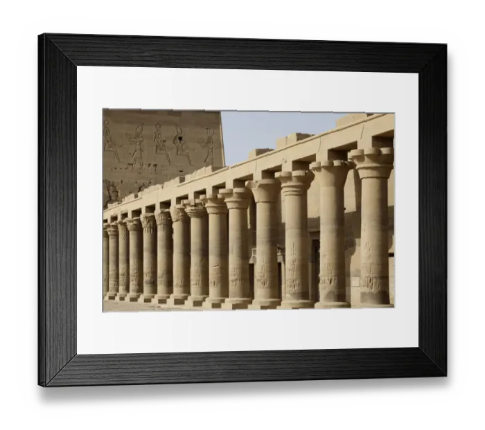 Framed Print : Temple of Isis. Island of Philae, Egypt Framed Print : Temple of Isis. Island of Philae, Egypt