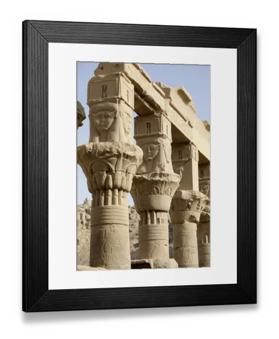 Framed Print : Temple of Isis. Island of Philae, Egypt Framed Print : Temple of Isis. Island of Philae, Egypt
