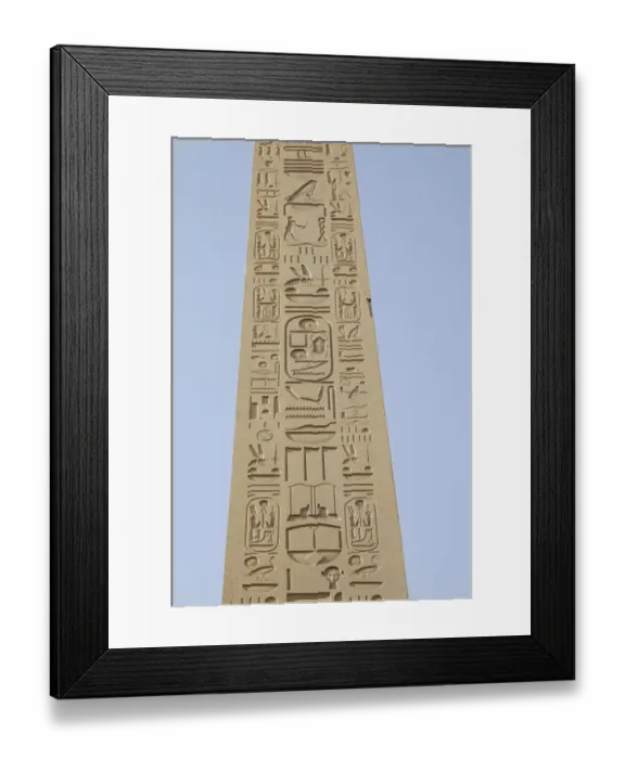 Framed Print : The Temple of Karnak at Luxor, Egypt Framed Print : The Temple of Karnak at Luxor, Egypt
