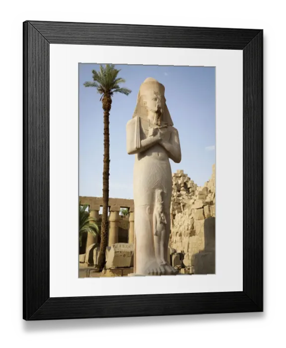 Framed Print : The Temple of Karnak at Luxor, Egypt Framed Print : The Temple of Karnak at Luxor, Egypt